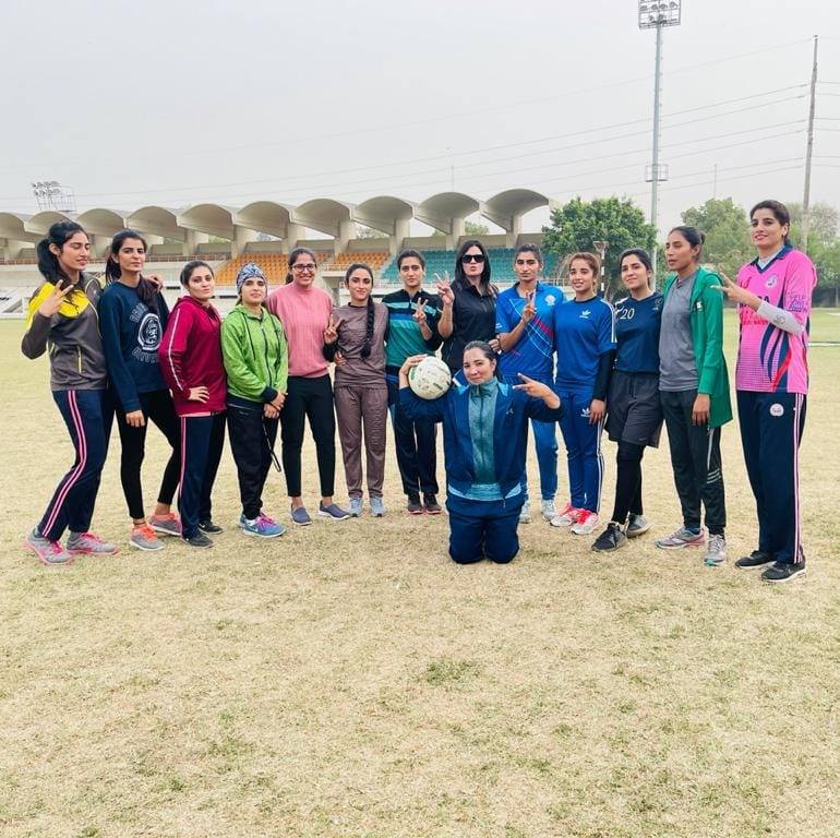 Pakistan Wapda Netball woman team.