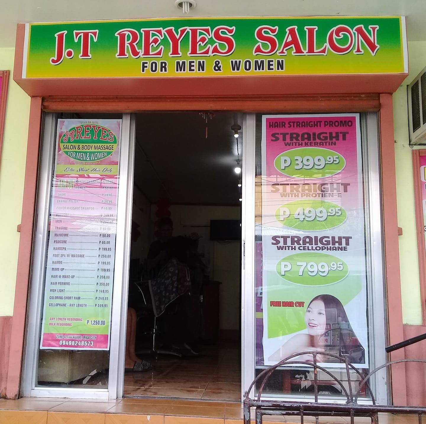 J.T Reyes Salon | Iriga City