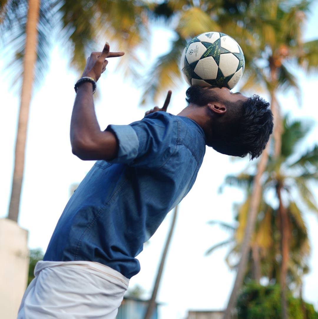 Rahul Raja- Football Freestyler