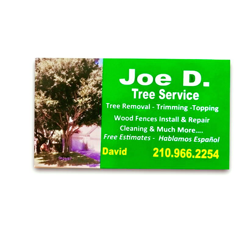 Joe D. Tree Service | San Antonio TX