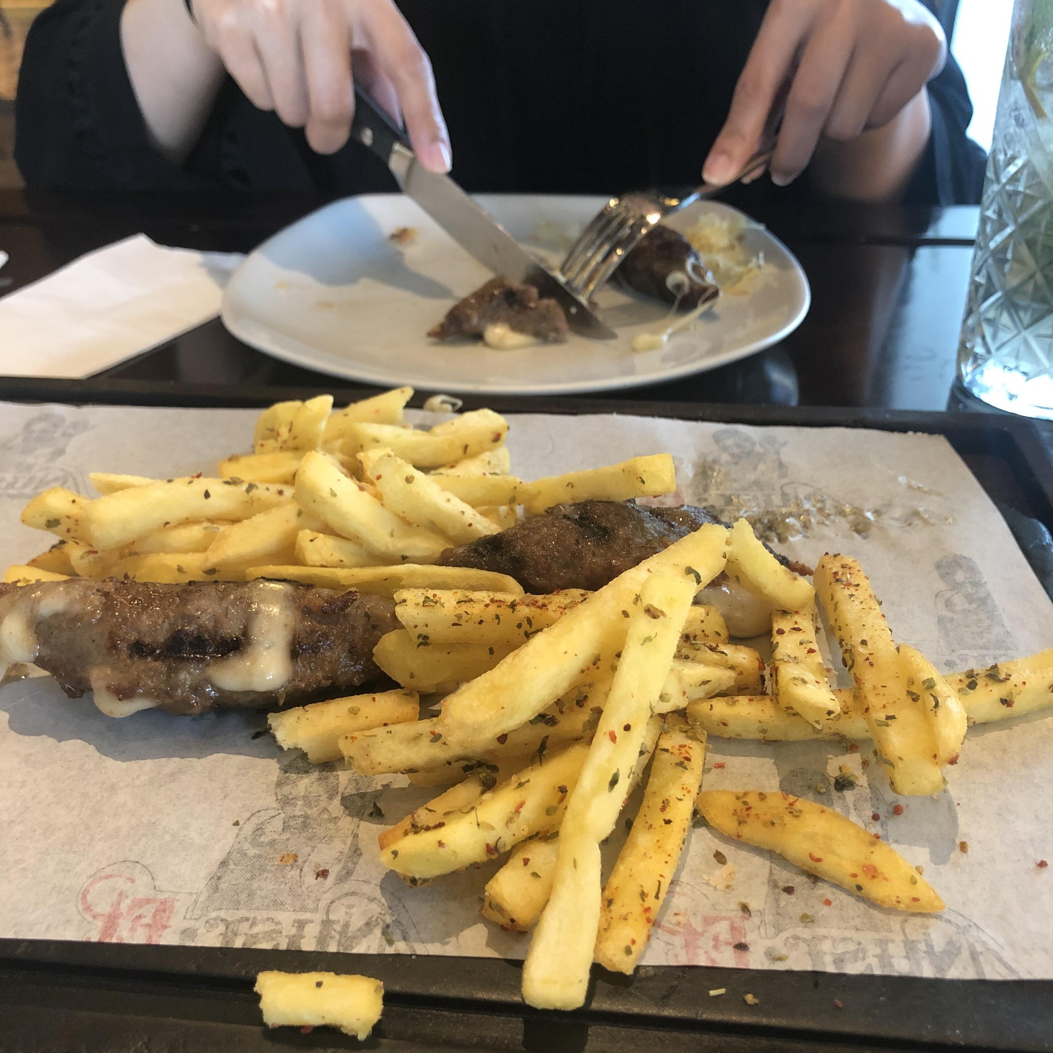 Chips Oman with Laban
