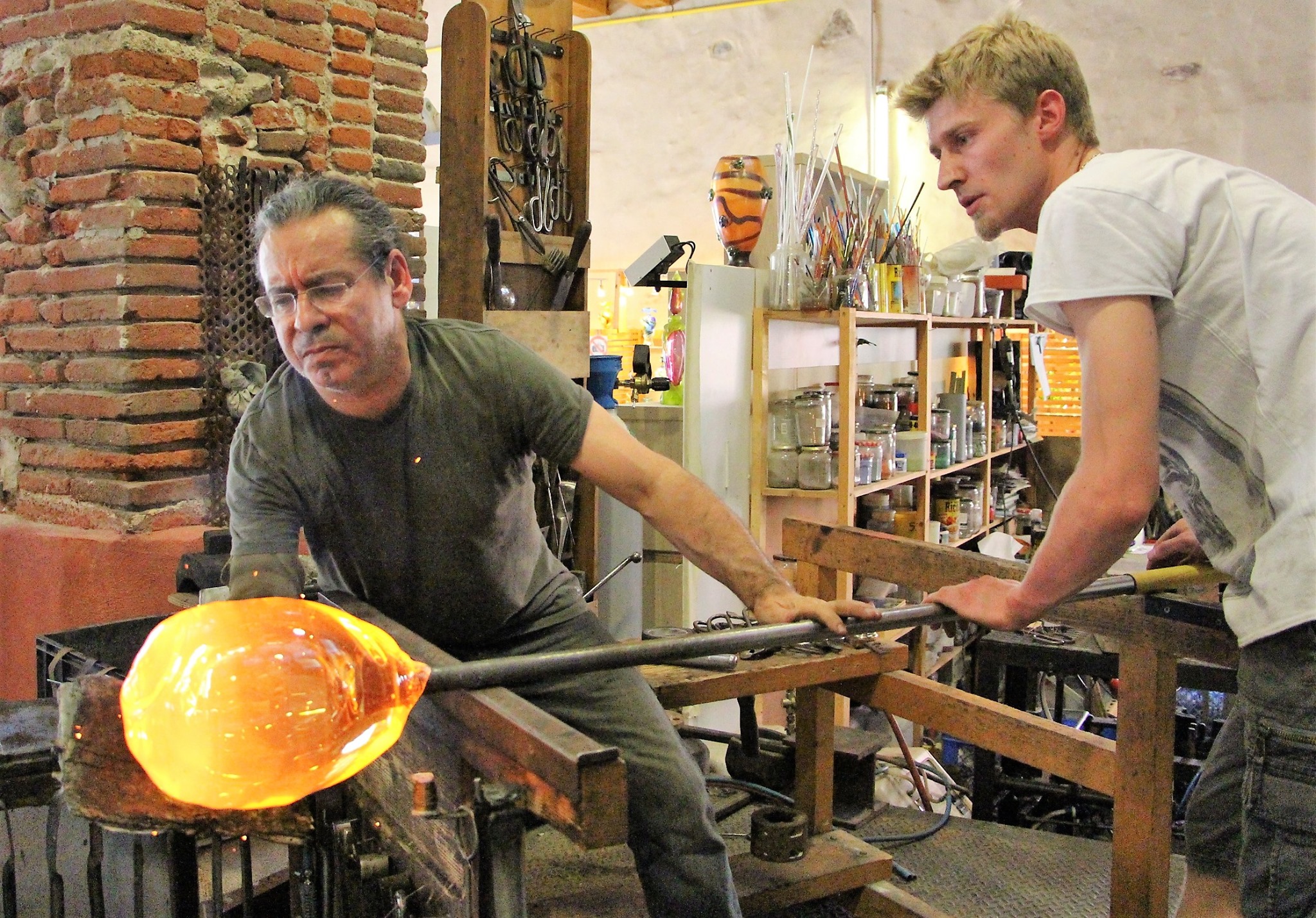 Atelier verrier Jorge Mateus | Palau-del-Vidre