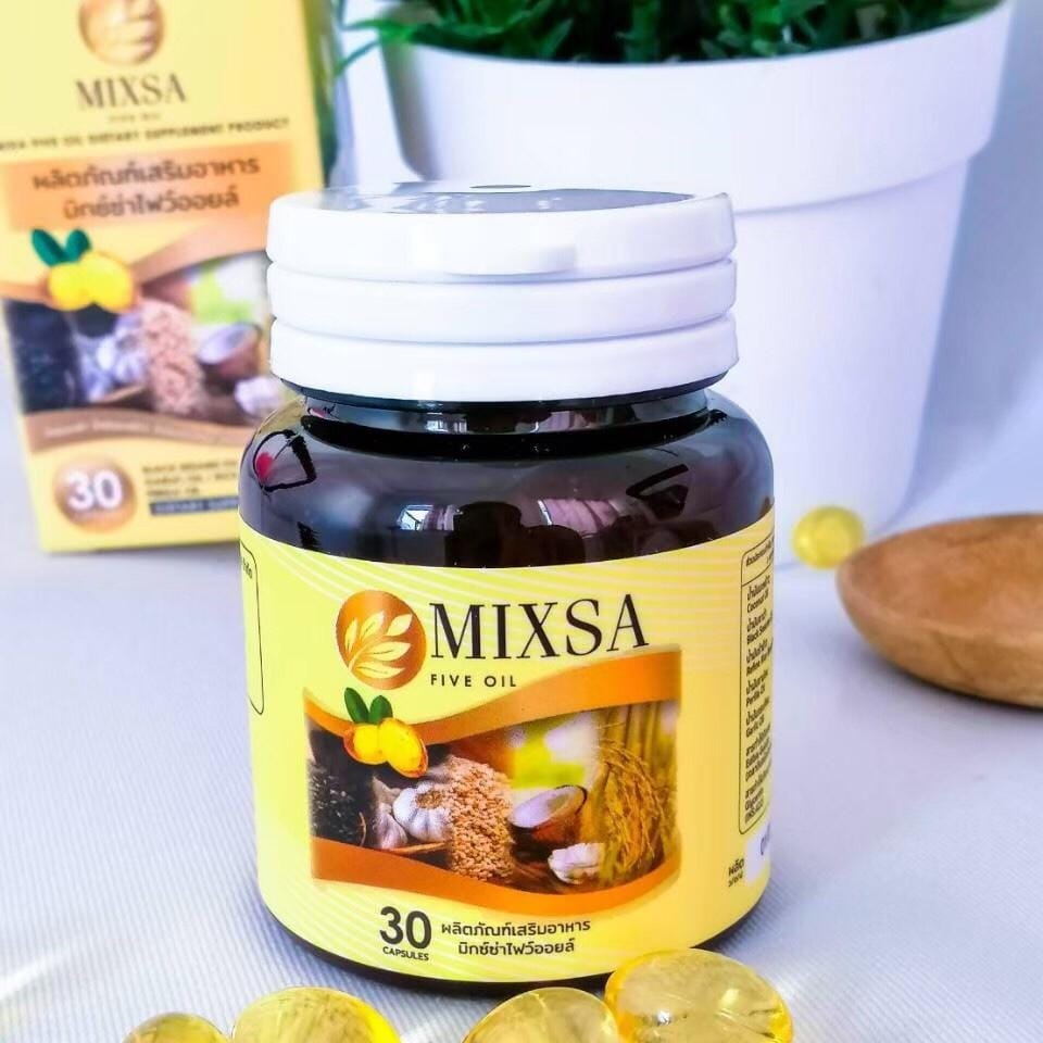 Mixsa five oil ບຳລຸງສຸຂະພາບ ໂທ 02022450045