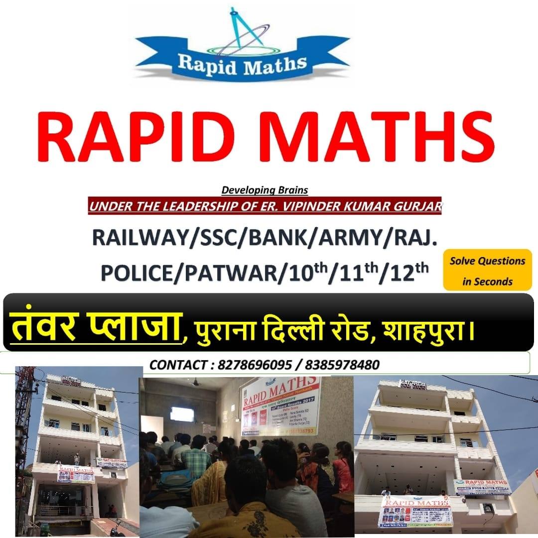 Rapid Maths Shahpura