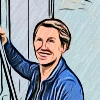 Aquawoman lady window cleaner