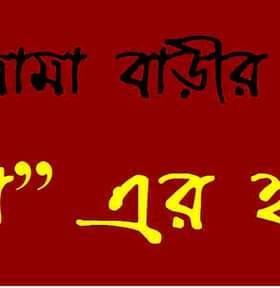 Profile for মামা বাড়ীর “চা” এর হাট