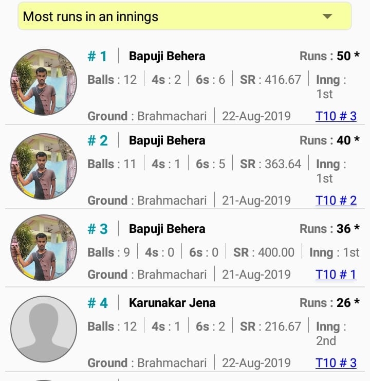 Live Score Match