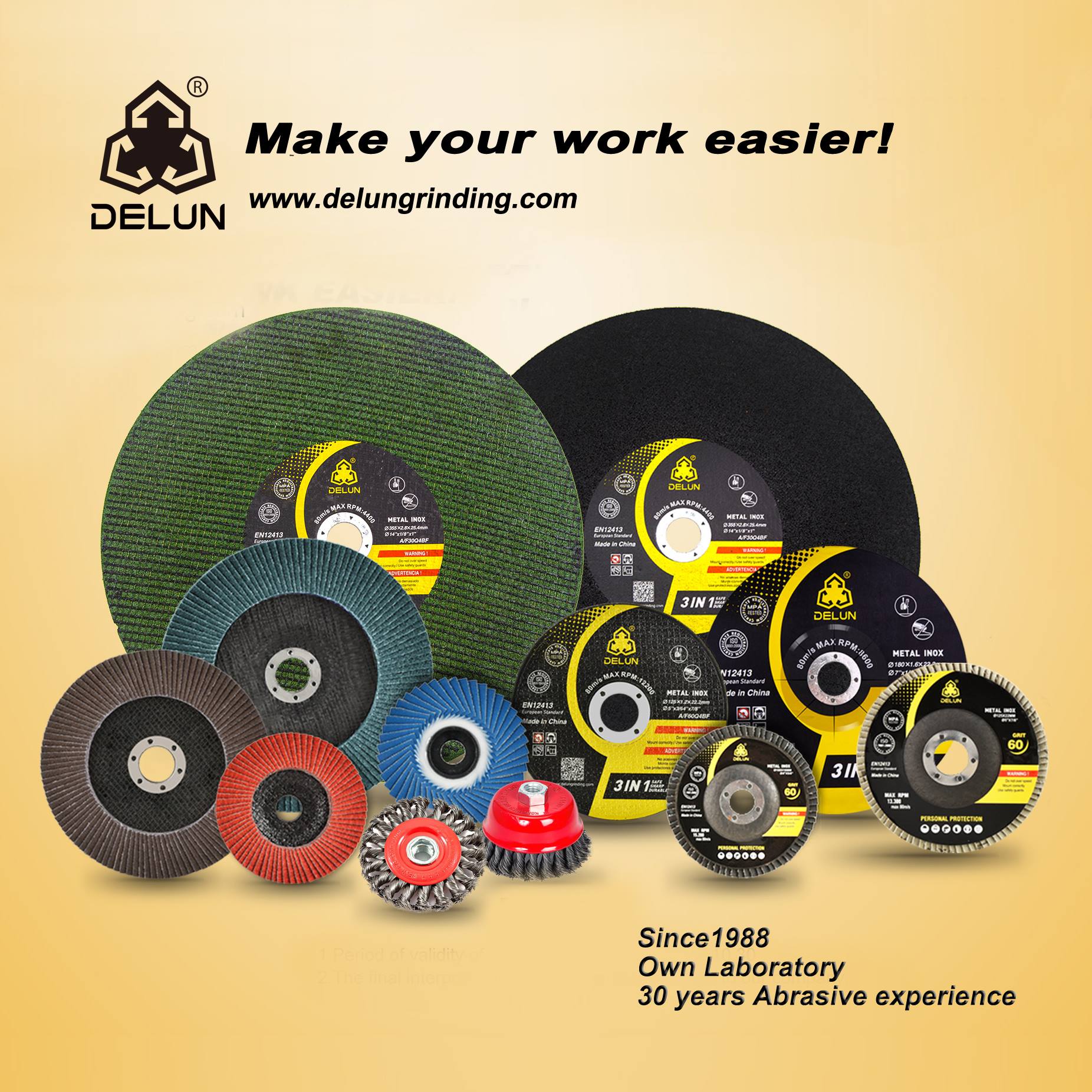 DELUN & UKING Cutting disc cutting wheel abrasive grinding tools
