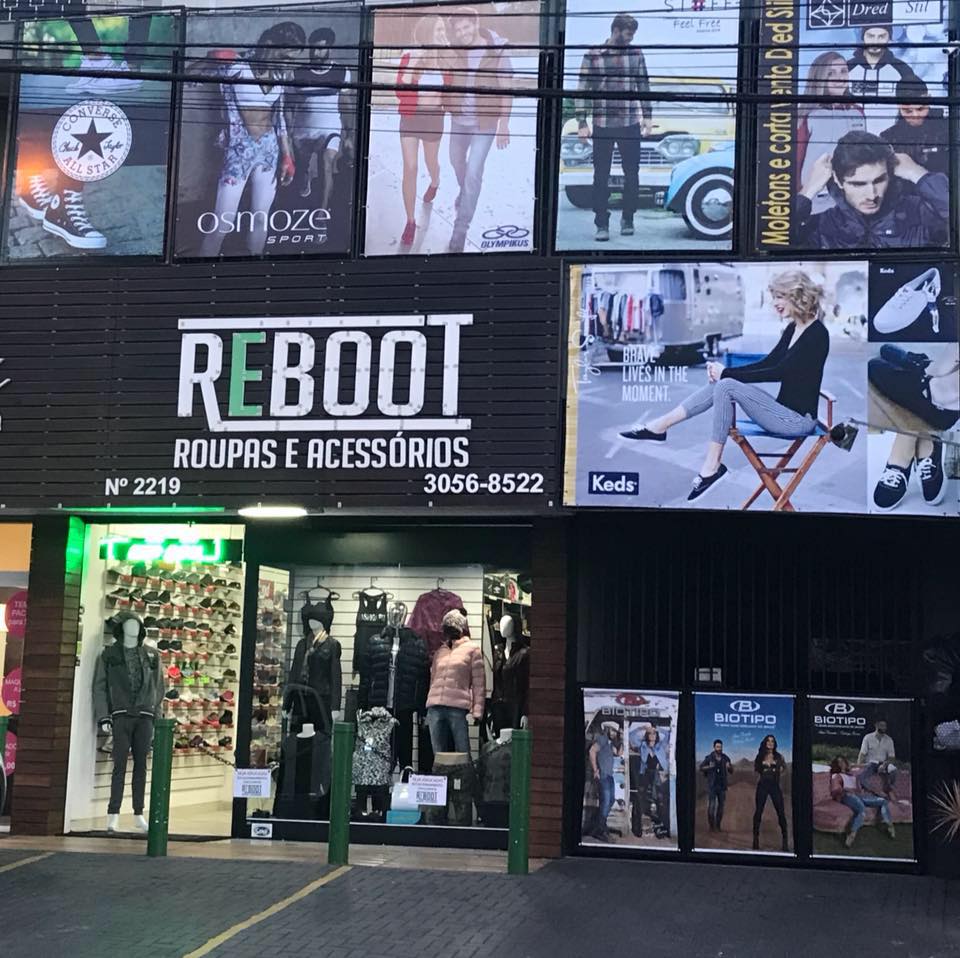 Reboot Roupas e Calçados | Pinhais PR