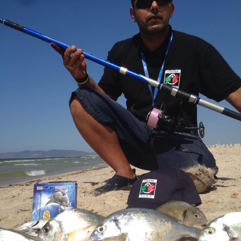 Fishing with Hamza Krif