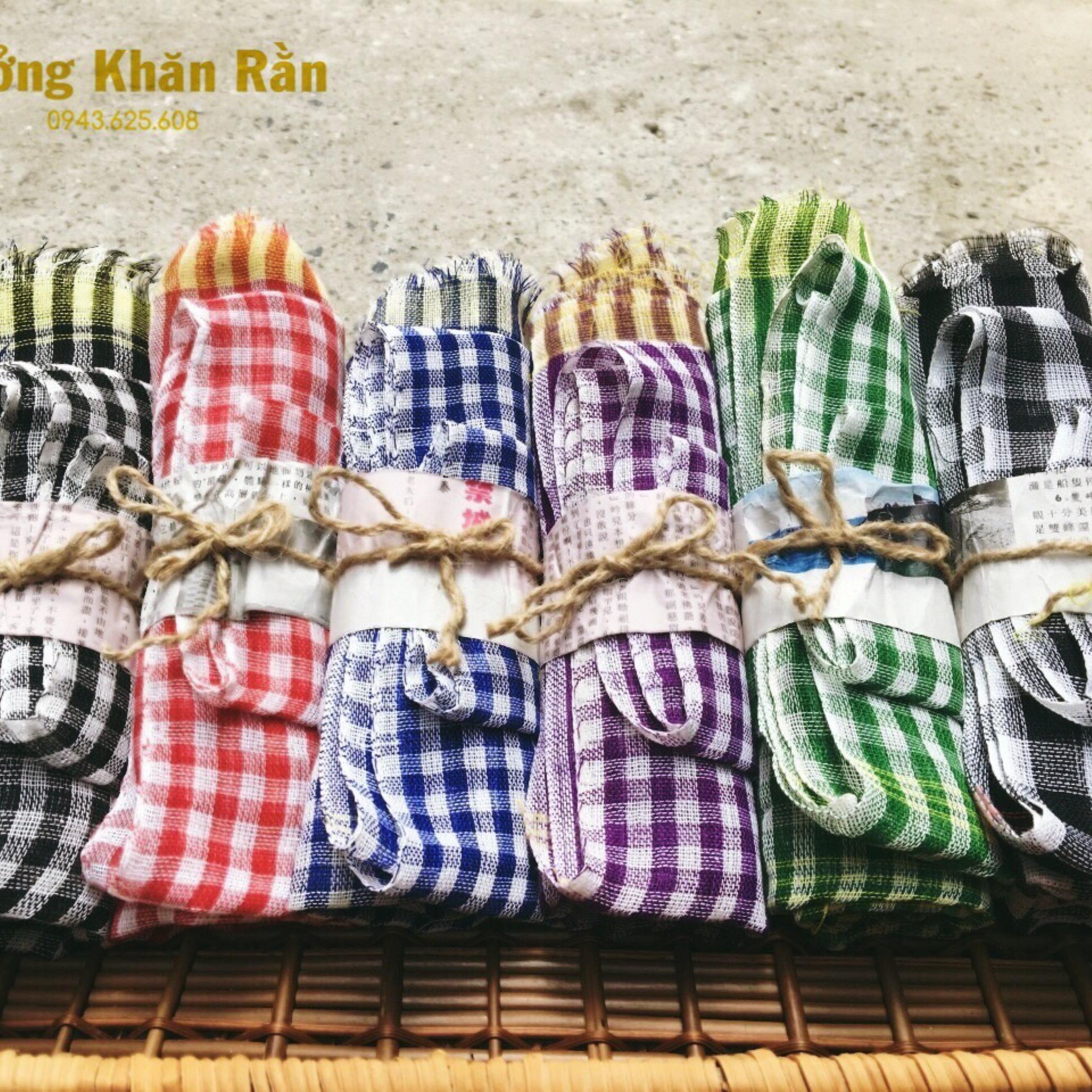 Khăn rằn giá rẻ 10K