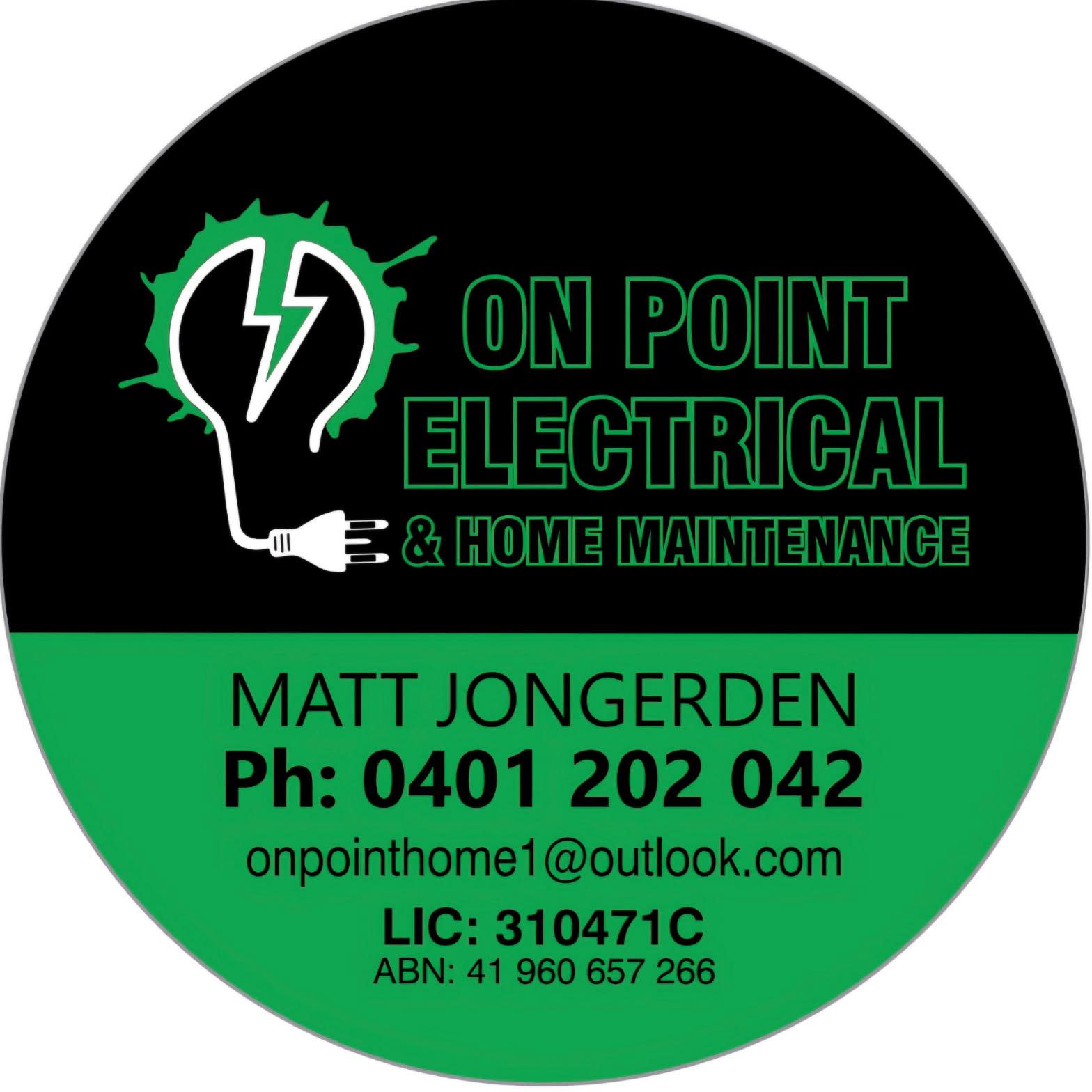 On Point Electrical & Home Maintenance | Aberglasslyn NSW