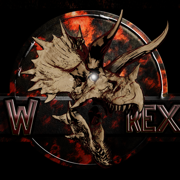W REX - #tyrannosaurusrex #dinorider #animation #animated80 #80s # ...