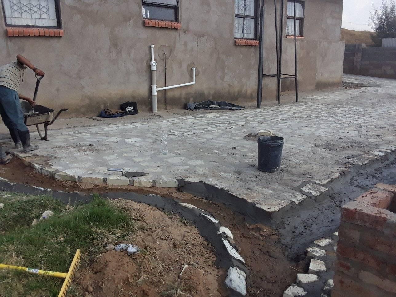 Mr Chacho 's construction | Teyateyaneng