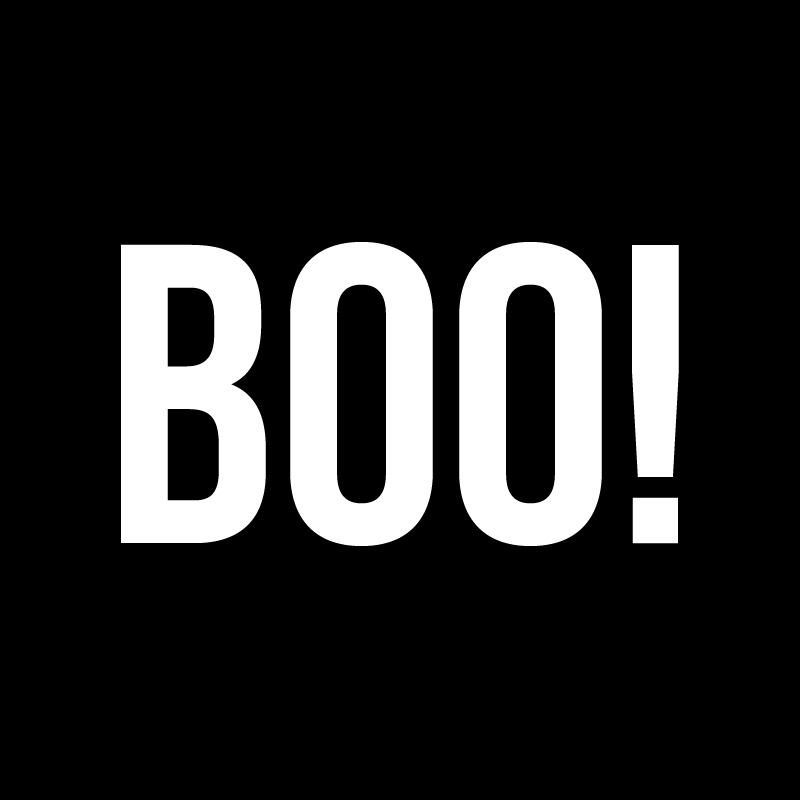 Boo!