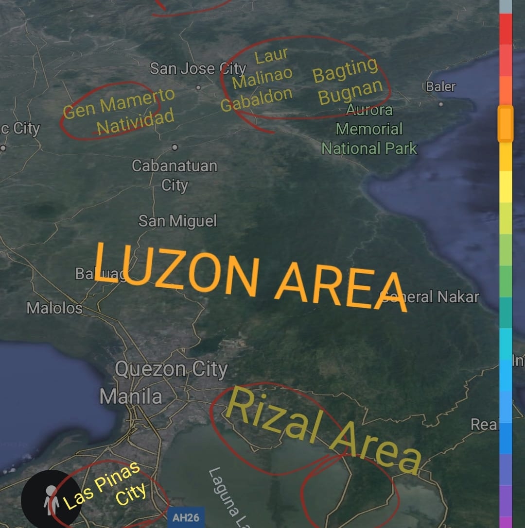 RIZAL AREA. LOT ONLY, for Sale. Location;Punta Jala-jala Rizal Along ...