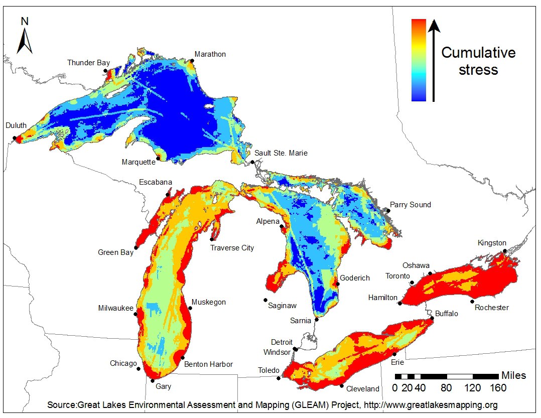 Great Lakes Environmental Assessment and Mapping Project (GLEAM)
