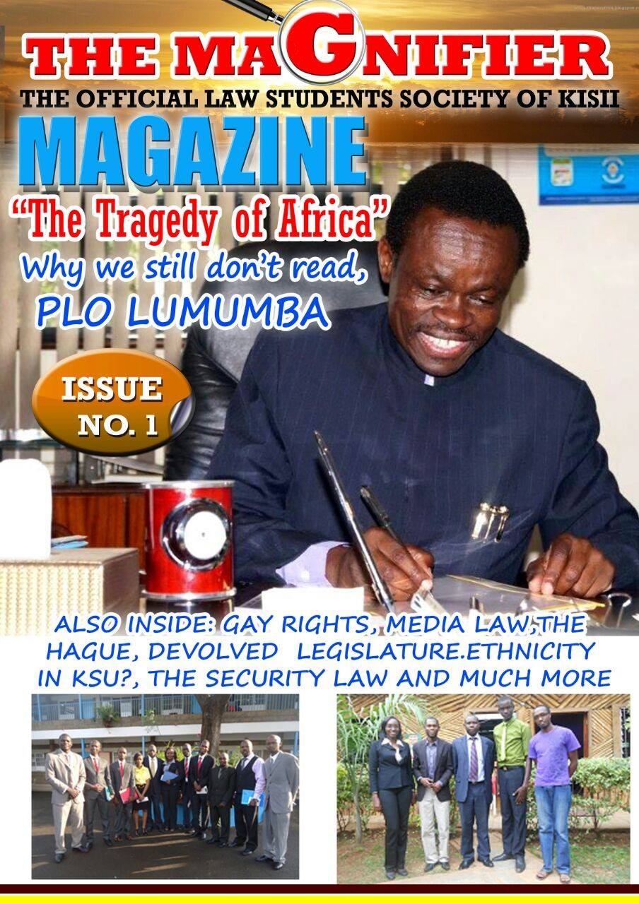 The Magnifier Magazine Lssksu | Kisii