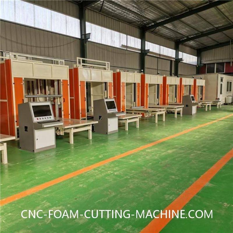 CNC contour cutting machine for rigid foam