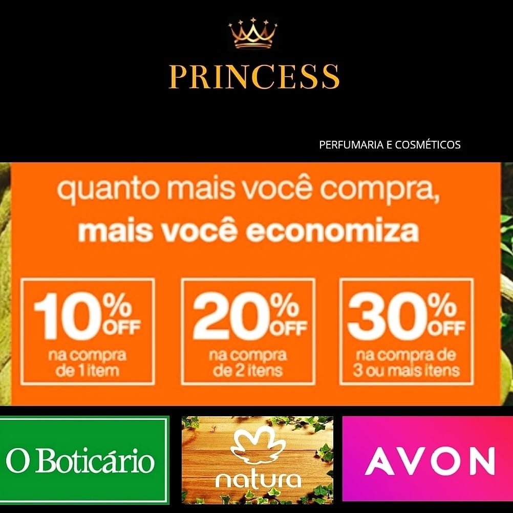 Princess - Perfumaria e Cosméticos - Itapoá