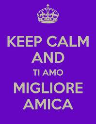 Ti amo migliore amica
