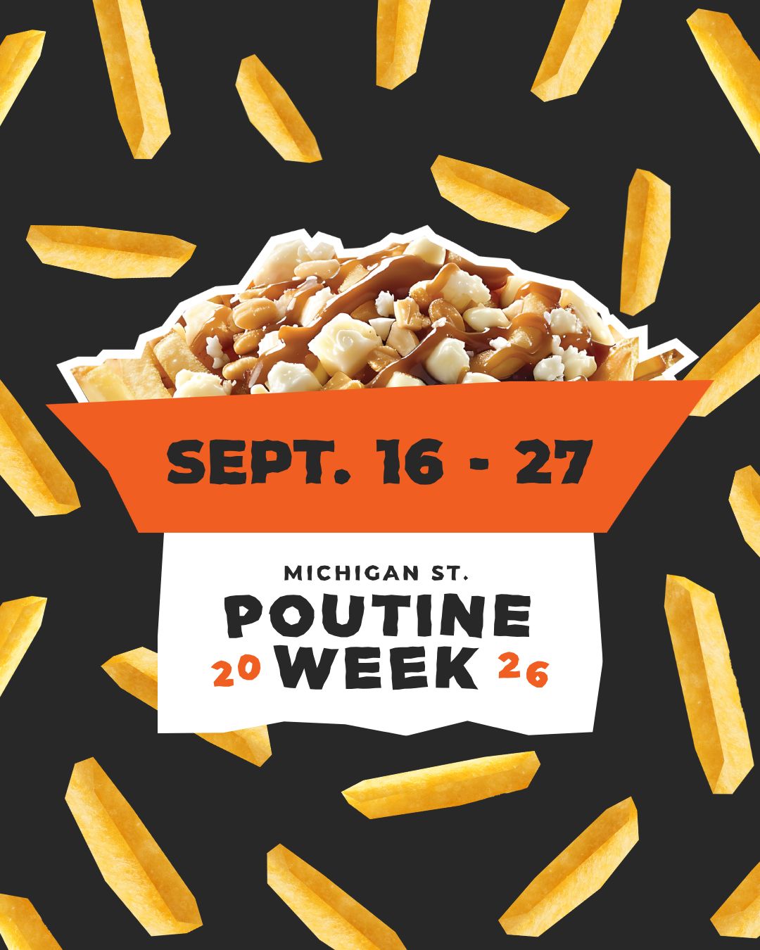 🍟 THE LINEUP IS HERE 🍟 15... - Michigan Street Poutine Week | Facebook