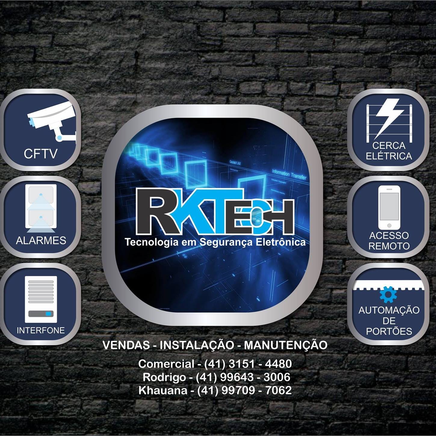 RKTECH Tecnologia em Segurança Eletrônica