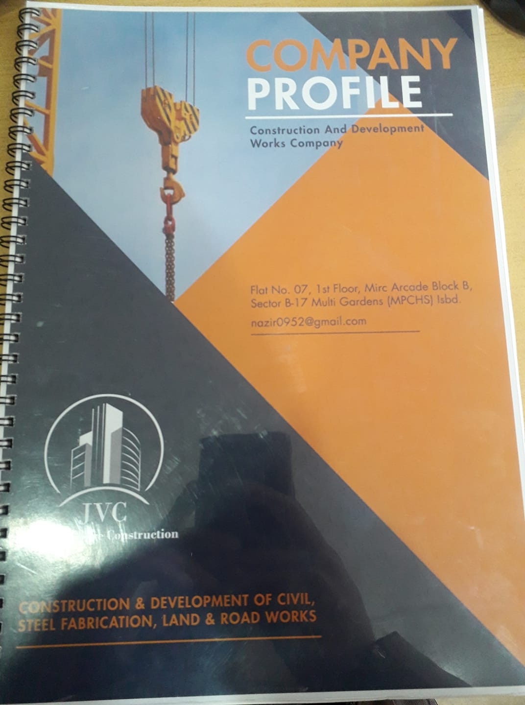 Joint Venture Construction Company =JVC