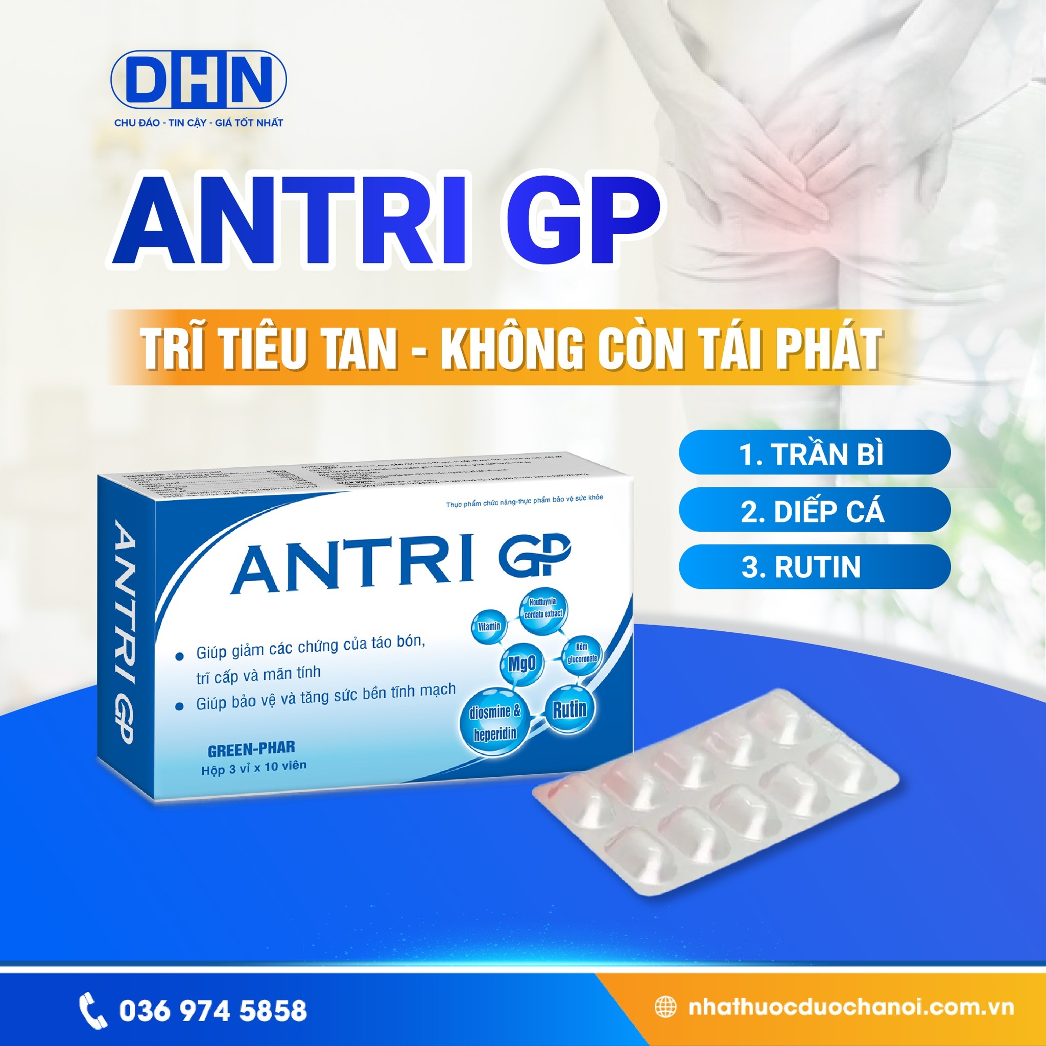 ANTRI GP: Bệnh Trĩ & Cách Trị Bệnh Trĩ | Hanoi