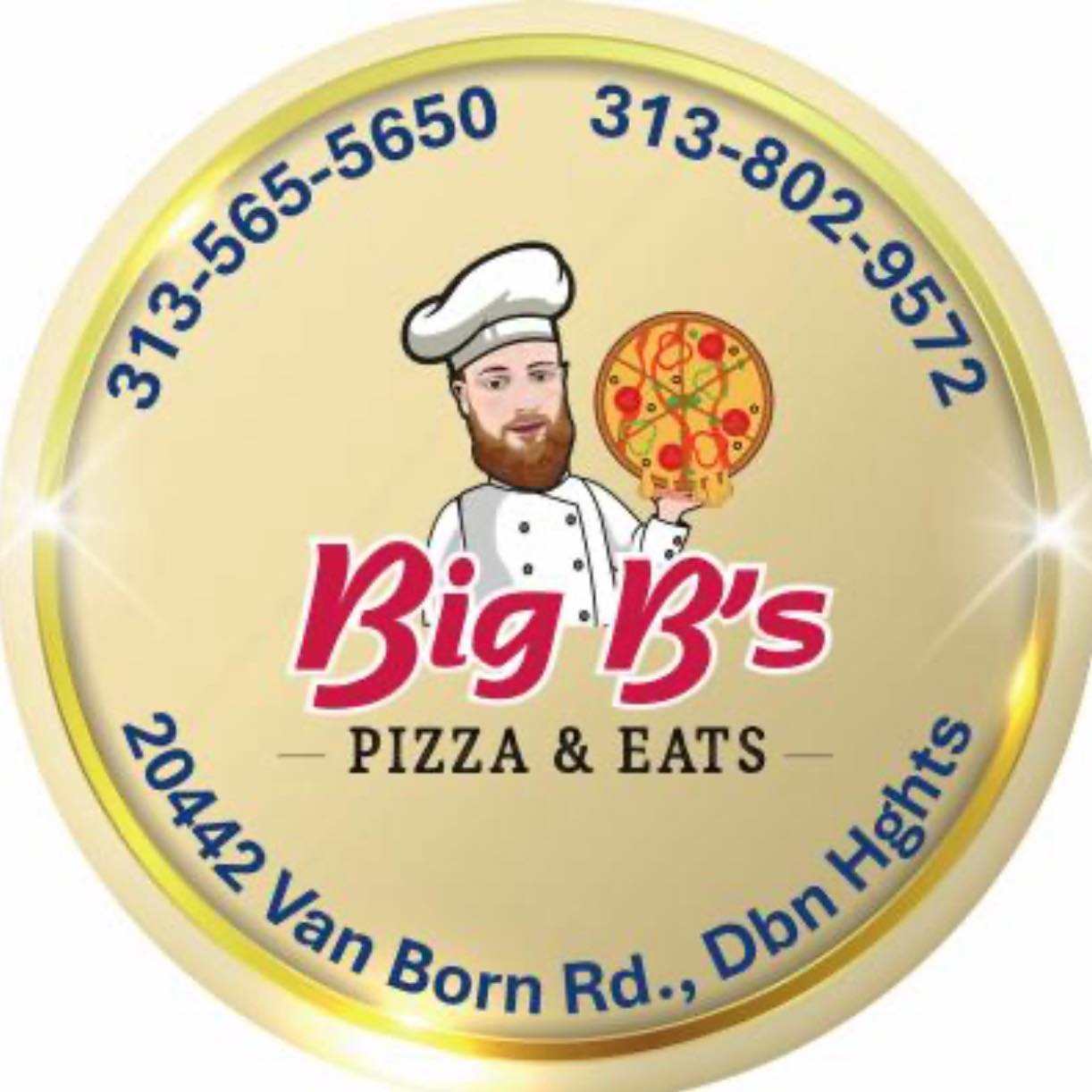 Mr. Hikaru 様 BoTT Big B Logo Big B's Pizza&Eats | Dearborn Heights MI