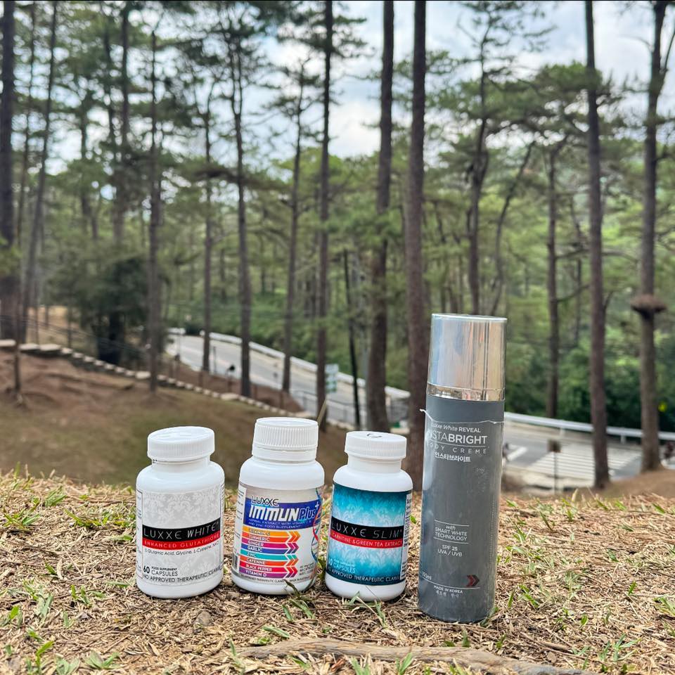 frontrow luxxe white enhanced glutathione Baguio افضل كريم لاثار الحبوب