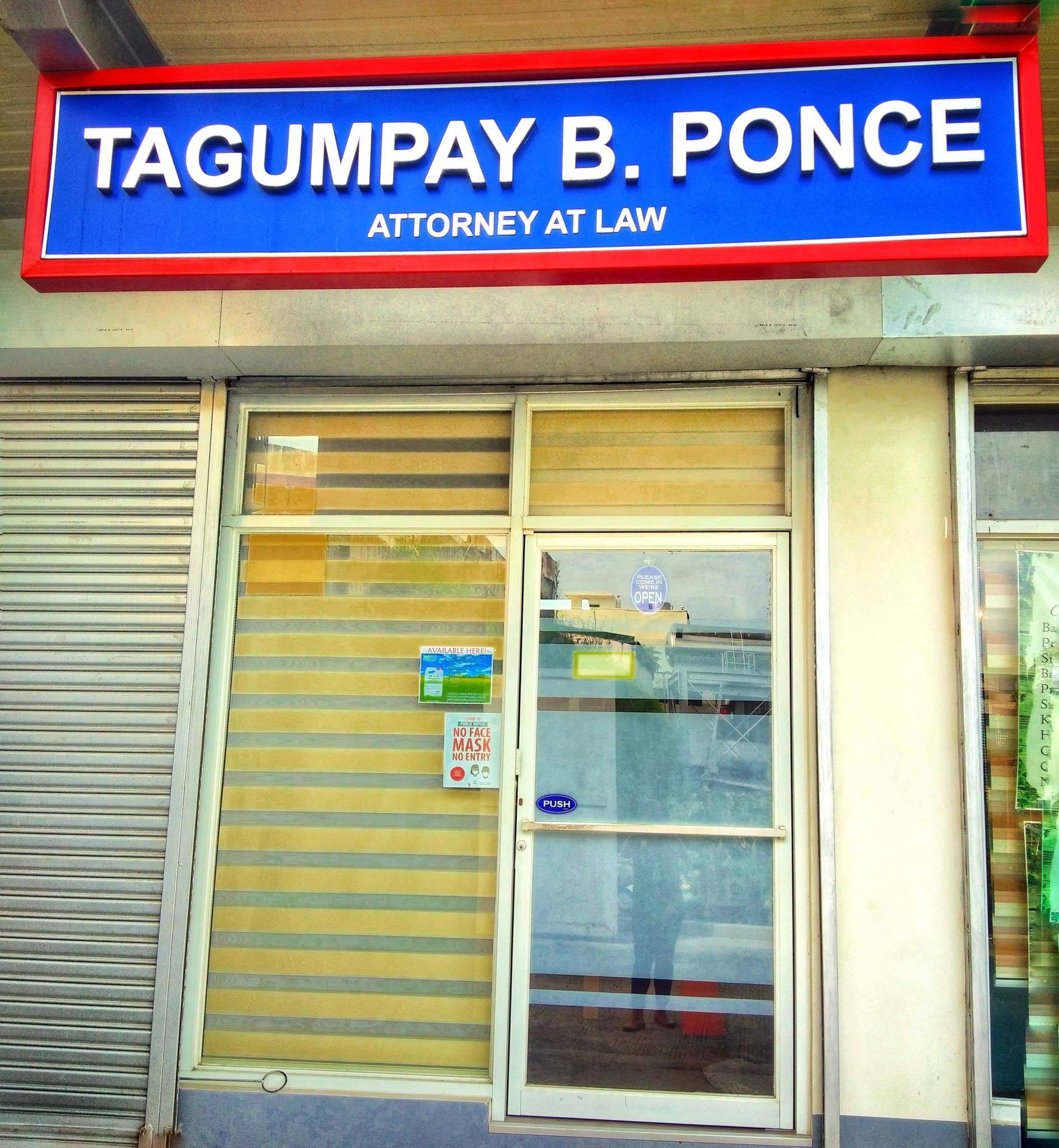 Tagumpay B. Ponce Law Office | Balagtas