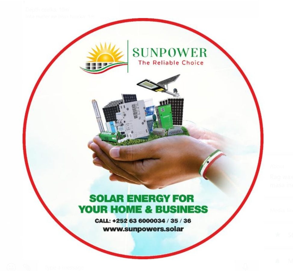 SunPower 'The Renewable Energy Service Provider' | Hargeisa