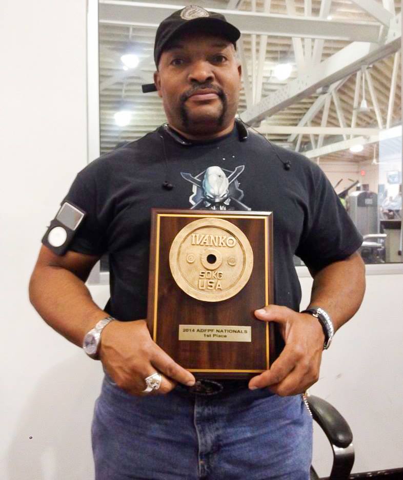 Ed Thunder Riley-Powerlifter