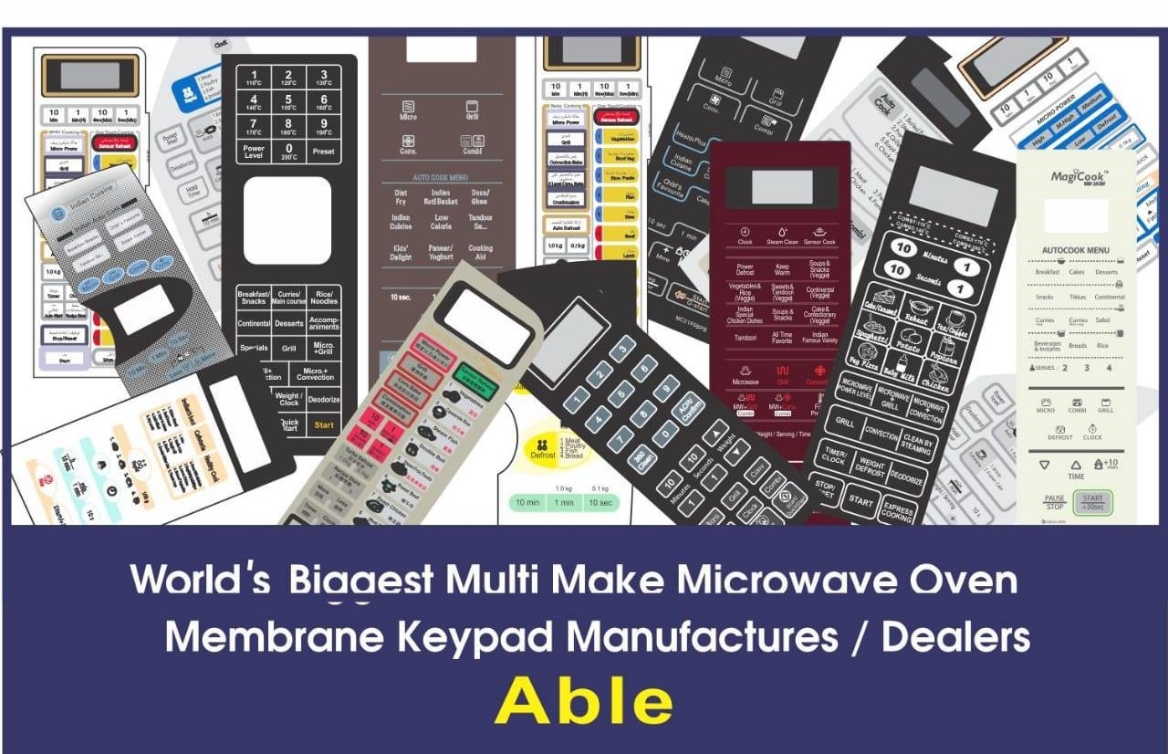 Microwave Oven Membrane Keypads | Andheri East