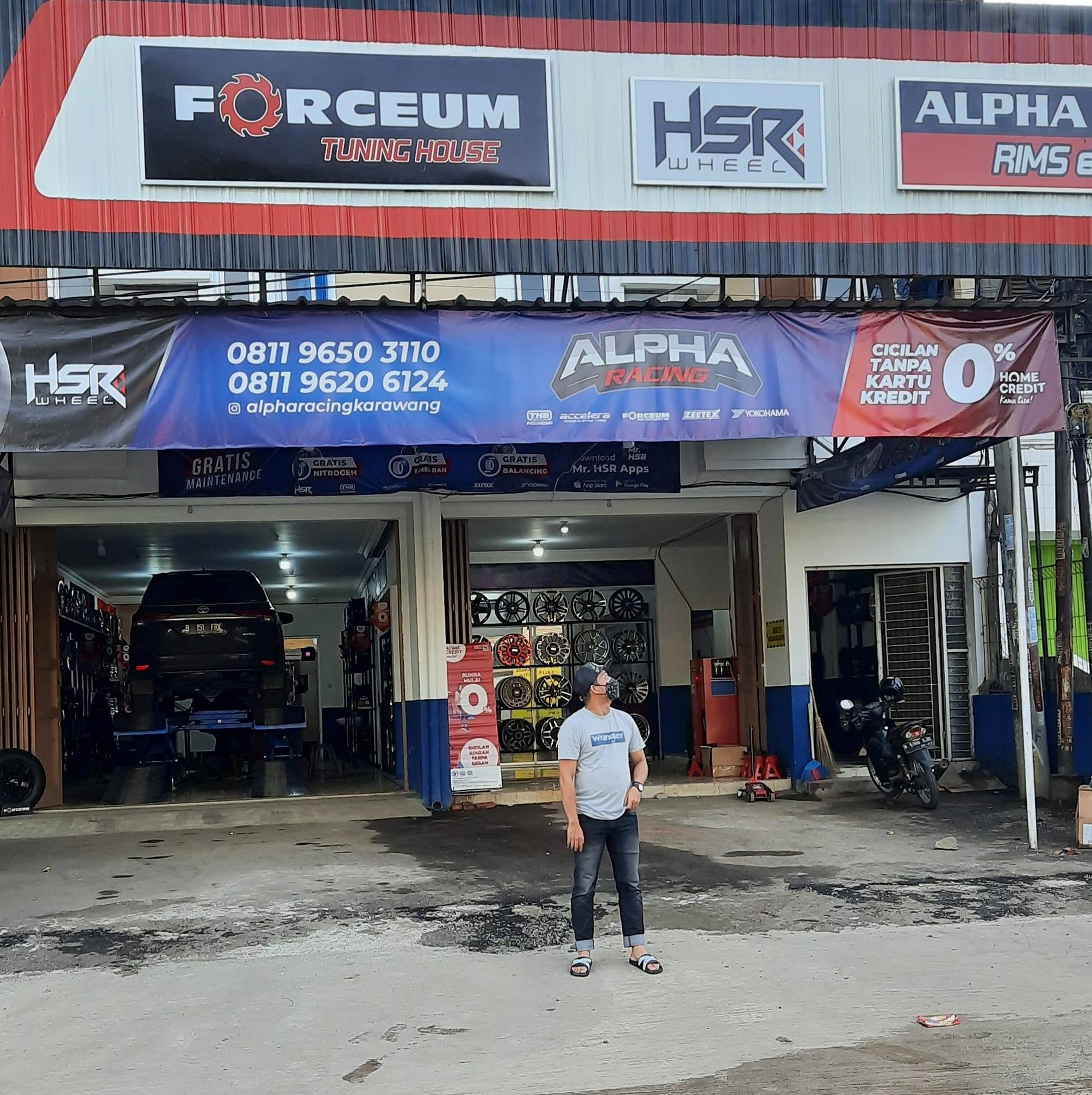 Toko Velg dan Ban Mobil Karawang Alpha Racing