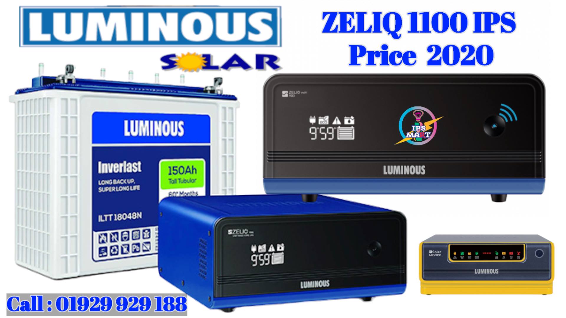 Luminous Zelio 1100 IPS Price in Bangladesh | Kazipara