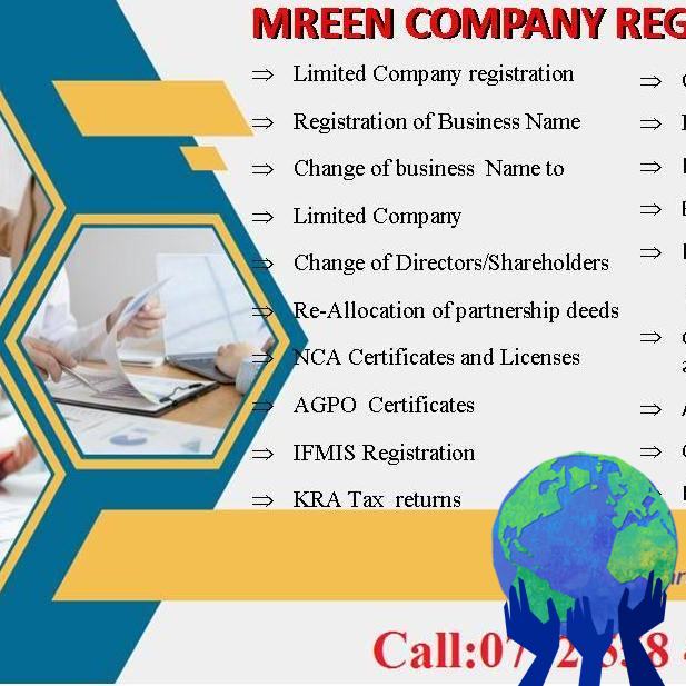 Mreen company registrations | Nairobi