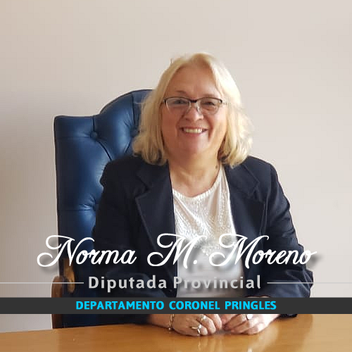 Diputada Norma Moreno de Rocha