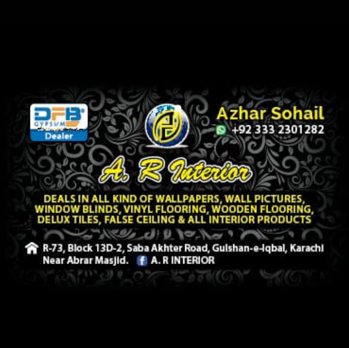 A.R Interior | Karachi