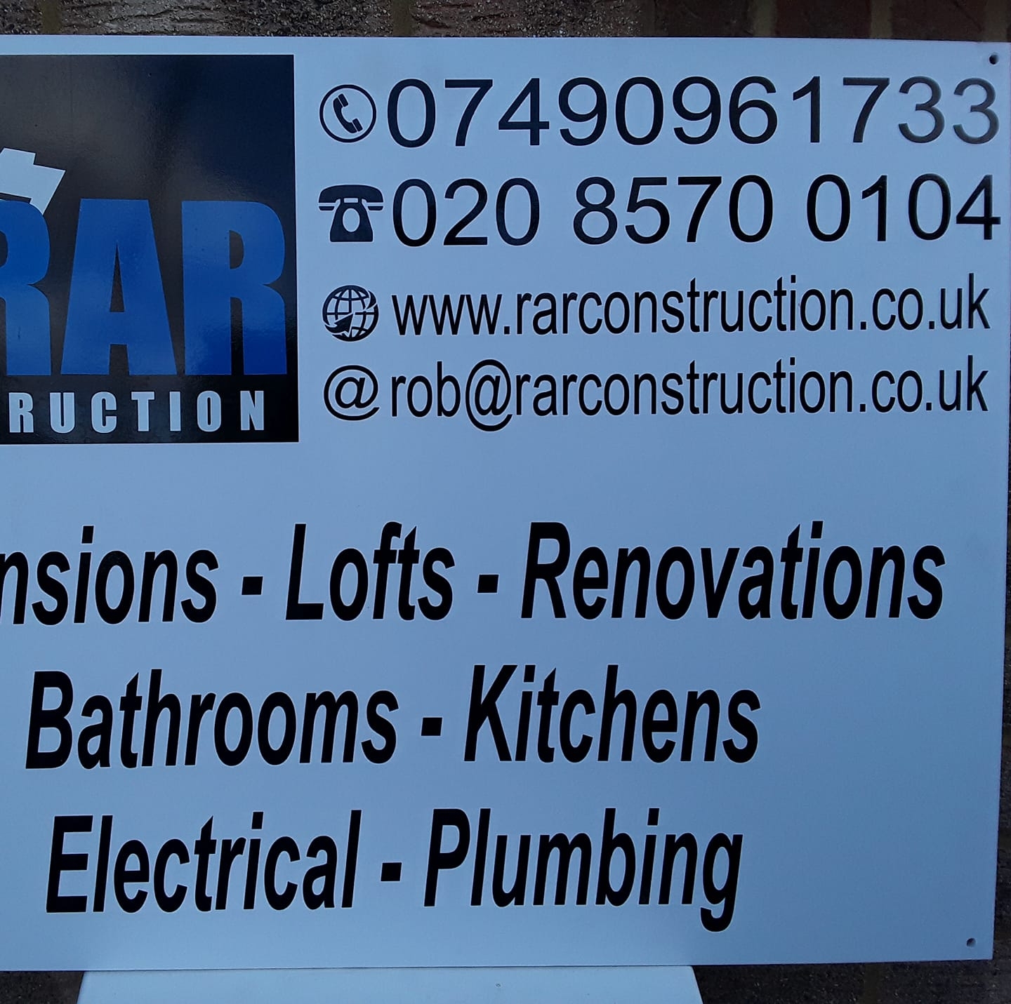 RAR Construction and Building Ltd | Hounslow