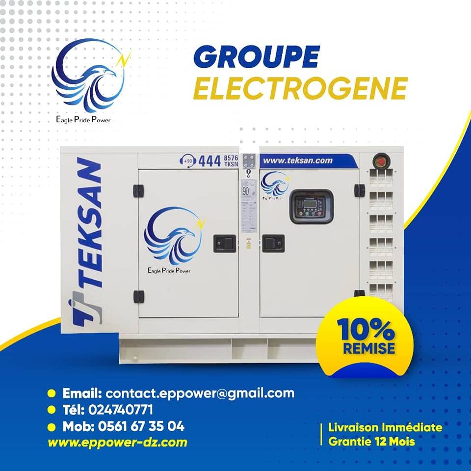 EP POWER Groupe Électrogène Algérie | Boudouaou