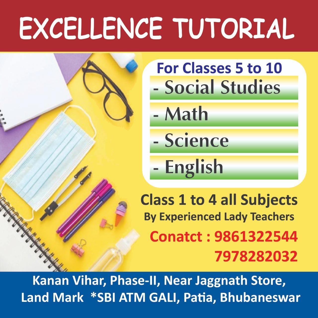 Excellence Tutorial | Bhubaneswar
