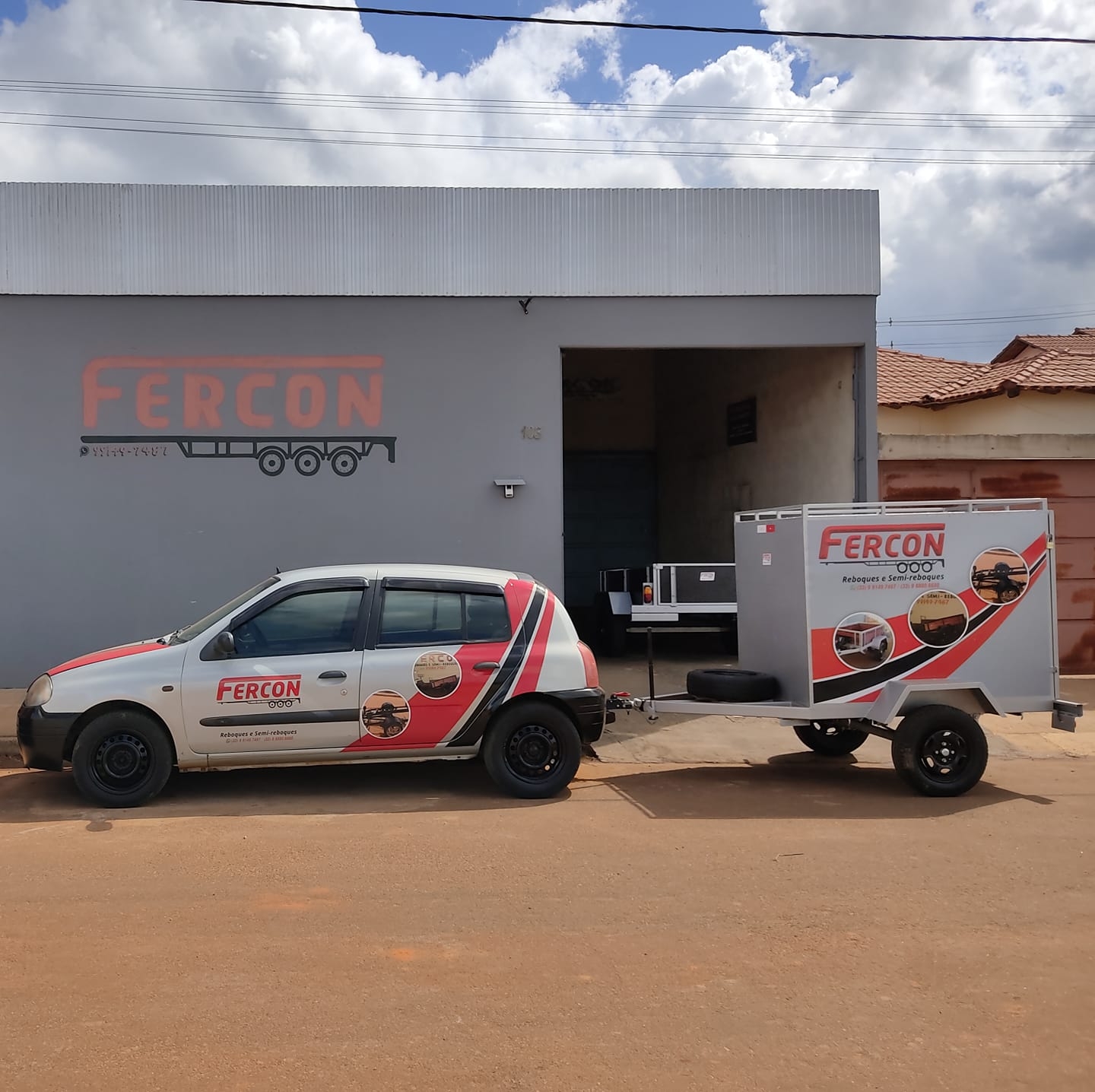 Fercon Reboques e Semi-Reboques | Capelinha MG