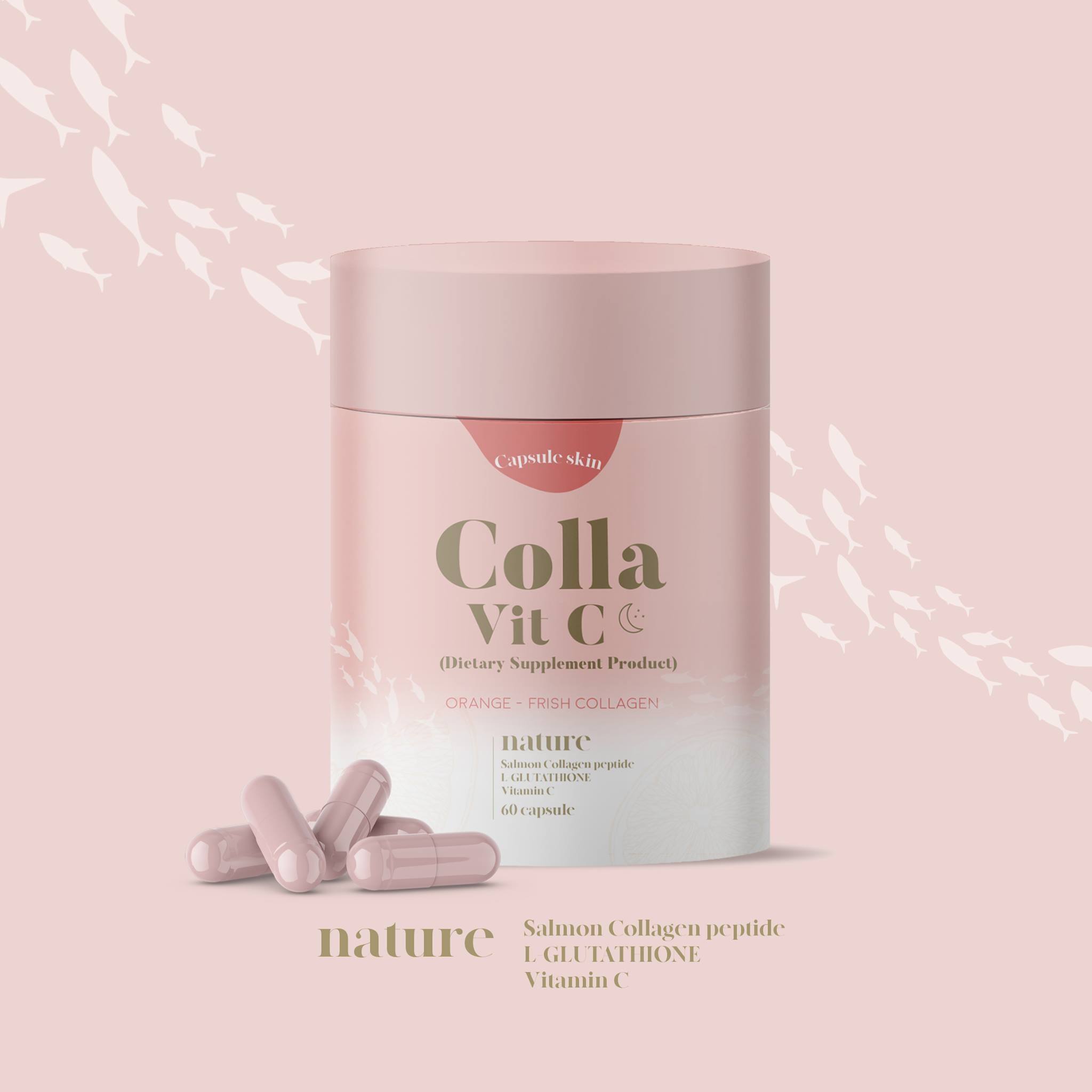 Colla... - Colla Vit C คลอลลาเจนผสมวิตามินซี เก็บเงินปลายทาง