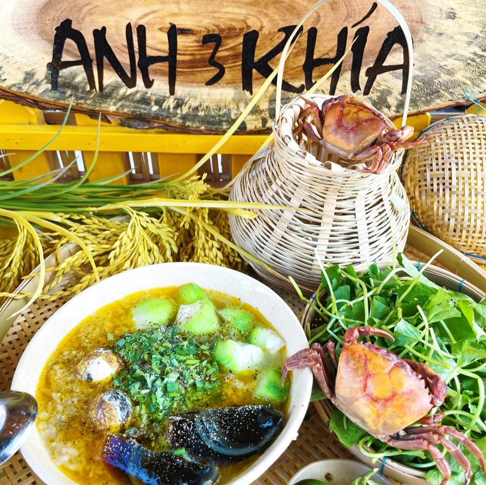 Cháo Cua Đồng ANH 3 KHÍA