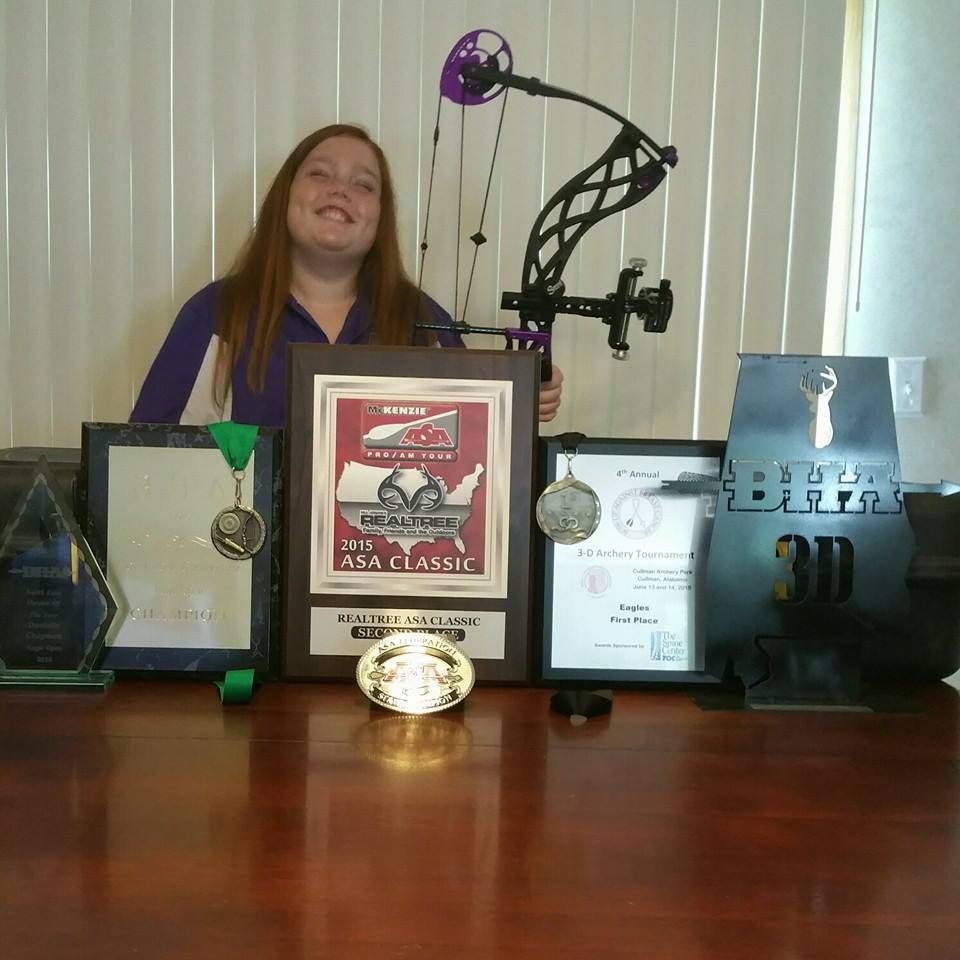 Competitive Archer Danielle Chapman