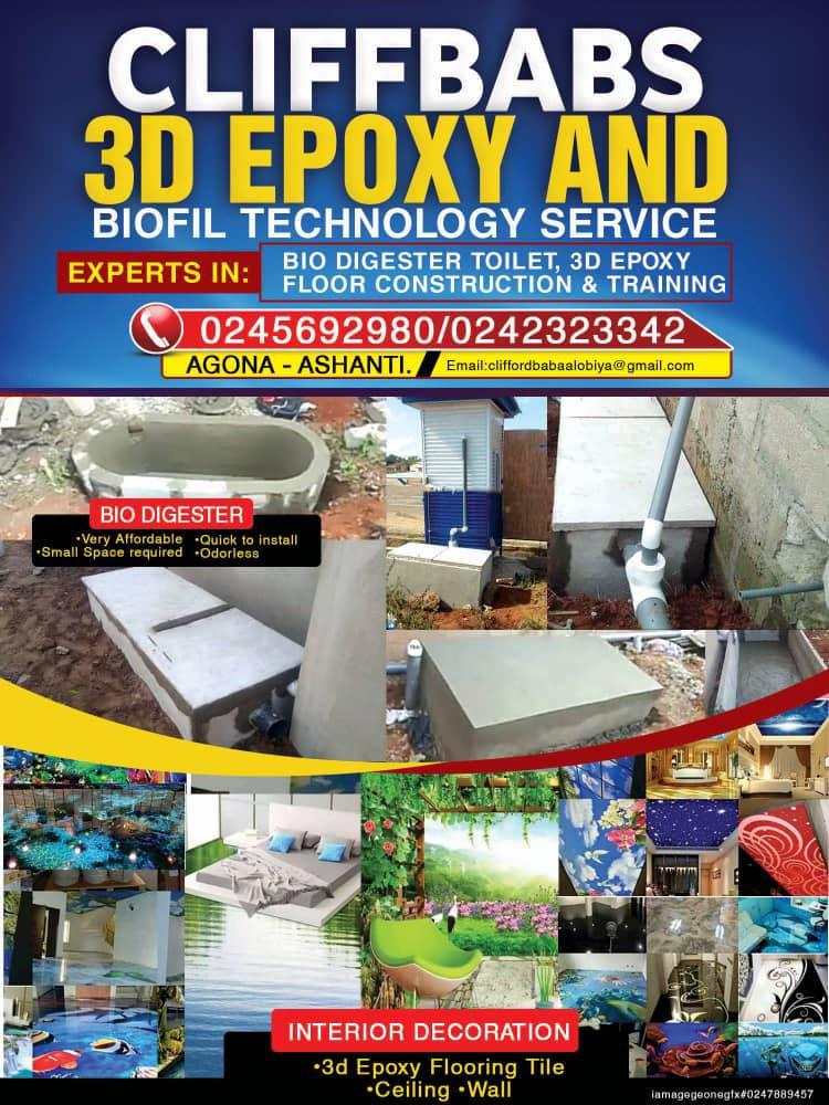 Cliffbabs 3d Epoxy and Biofil Technology | Kumasi