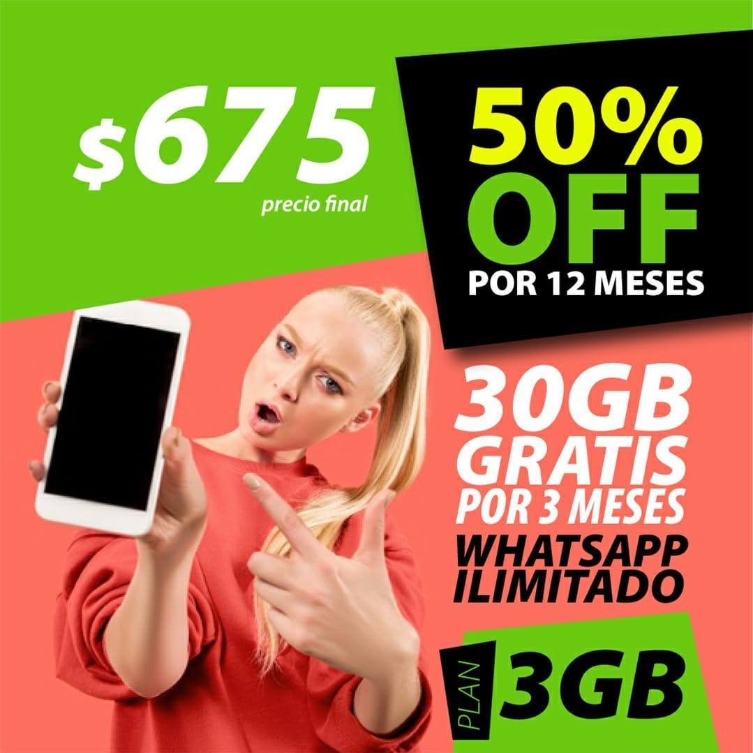 Promo GB 50% off.