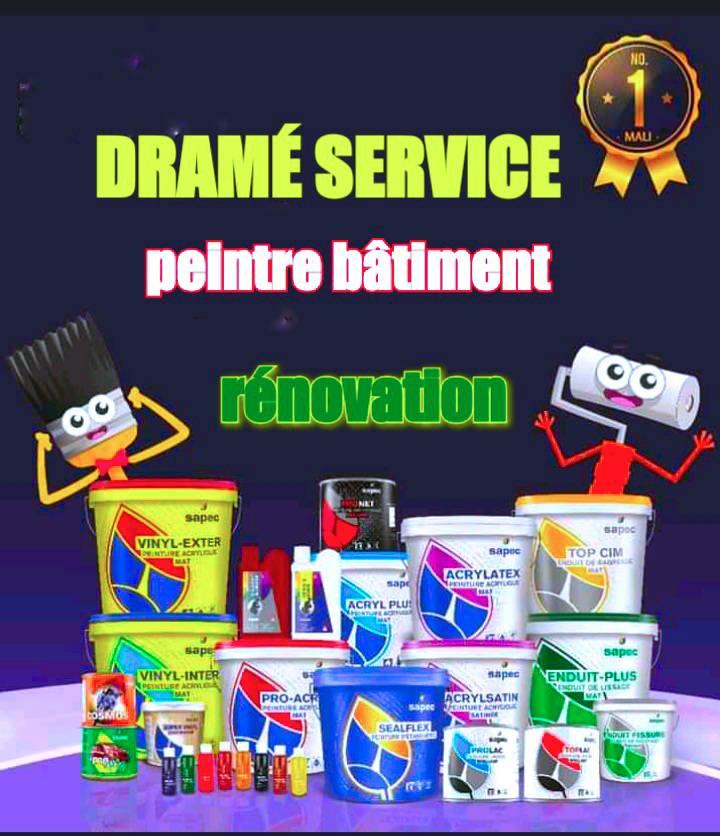 Peintre bâtiment &rénovation:dramé service